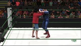 Superman vs. Monkey D. Luffy (w/André the Giant)