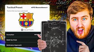 PLAY LIKE PRIME BARCELONA! META EA FC 25 CUSTOM TACTICS!