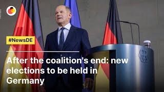 After the coalition's end: new elections to be held in Germany | #NewsDE