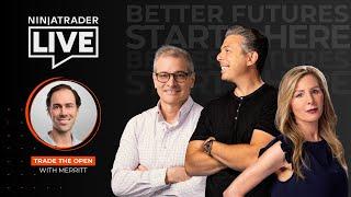 NinjaTrader Live | Futures Trading + Market Analysis with Ryan Paisey  + Merritt Black (6/24/25)