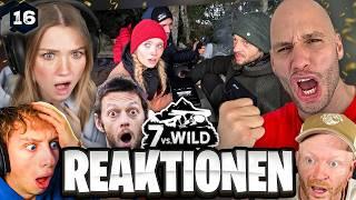 FINALE! ALLE REAKTIONEN der Teilnehmer auf die 16. Folge von 7 vs. Wild - Crashed