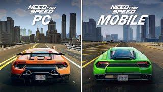 Need for Speed Mobile VS PC (Heat) Comparison