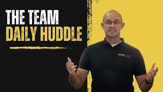 How To Run The Team Daily Huddle