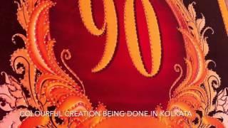 Sri Sathya Sai Baba's 90th birthday preparations - Decoration & Lightings