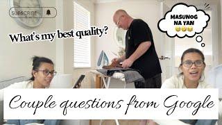 Filipina living in UK: Couple QUESTIONS from GOOGLE | Jenny