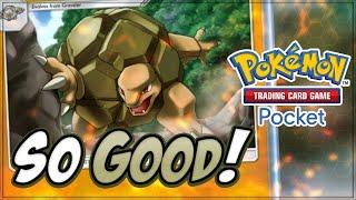 GOLEM is ACTUALLY BROKEN!?! | Pokemon TCG Pocket