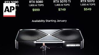 Nvidia unveils GeForce RTX 50 Series at CES 2025