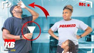 The Quarter Funnel Challenge PRANK on KRISTY | KB FAMILY LIFE VLOGS