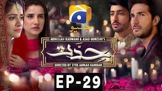 Hiddat - Last Episode 29 | Har Pal Geo