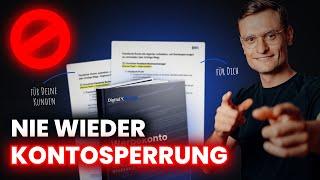 Facebook Werbekonto gesperrt? So Kontosperrungen im Vorfeld vermeiden +Checkliste für deine Kunden