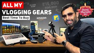 How to buy 5 Lakh Plus Worth Vlogging Gear in Discount | Minimum Gadget to Start Vlogging in 2024