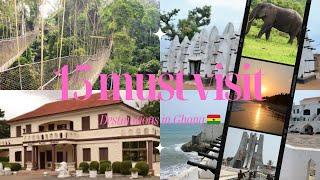 15 Must Visit Destinations in Ghana_ Travel Guide #travel #ghana #viral #ghanatourism #visitghana