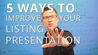 5 Ways to Improve Your Listing Presentation Today | #TomFerryShow Episode 56