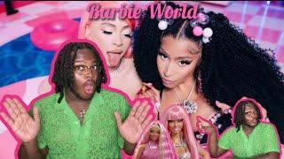 Nicki Minaj & Ice Spice - Barbie World (Reaction)