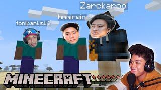 Billionaire Gang Plays Minecraft!! (first time)