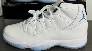 Under Retail Already! Air Jordan 11 Legend Blue On Feet Review