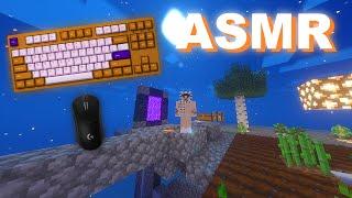 ASMR Gaming Minecraft Skyblock Ep 2, Keyboard Sounds & Whispering