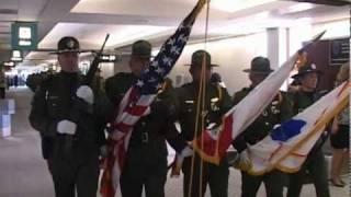 U.S. Honor Flag Arrival at Lindbergh Field