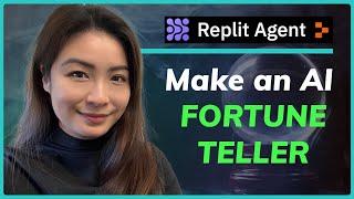 BUILD an AI Fortune Teller App in 8 Minutes with Replit Agent! 