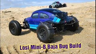 RCWERKZ converts a Losi Mini-B into a 1/16 Mini Baja Bug