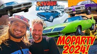 MOPARTY 2024 | Belgiums best Mopar show | Featuring Savage Speed Nation!