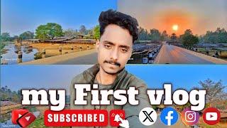 my first vlog video || Manish yadav vlogs video || Baba jhumraj mandir batiya ka video 