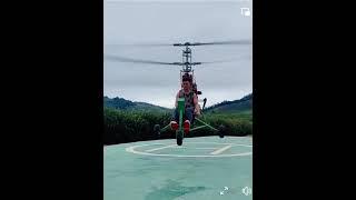 Unbelievable Helicopter Flight: Man Takes to the Air!