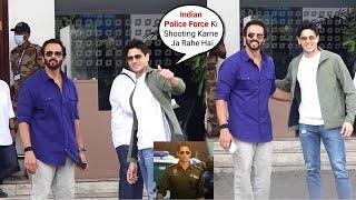 Indian Police Force Shoot Begins - Rohit Shetty And Sidharth Malhotra Leaves For Goa