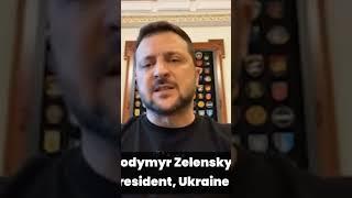 Volodymyr Zelenskyy Claims European Commission Recommends Talks On Ukraine's EU Membership #shorts