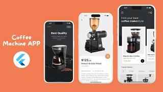 Coffee Maker App Flutter || Flutter UI Coffee App