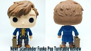 Newt Scamander Funko Pop (SDCC 2016 Exclusive Limited Edition) 360 Turntable Review