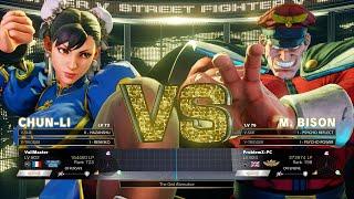 SFV Champion Edition  VaIIMaster (Chun-Li) Vs ProblemX (M.Bison)  Online Match's 01-31-2023