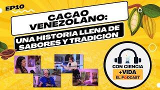 Con Ciencia +Vida, el podcast. EP 10: Cacao venezolano: una historia llena de sabor y tradición