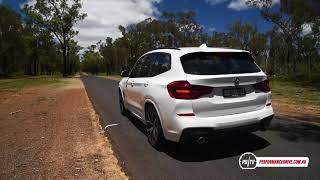 2018 BMW X3 xDrive30d 0-100km/h & engine sound