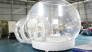 13x10ft Inflatable Balloon Bubble House Igloo Clear Tent Bubble Tent Dome Bounce House Jumper