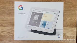 Google Nest Hub 2nd generation Unboxing Start up Tutorial & Sleep Cycle #google #nest #hub #Unboxing