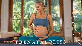 25 Min Prenatal Yoga Workout | Gentle Full Body Class For A Healthy Pregnancy