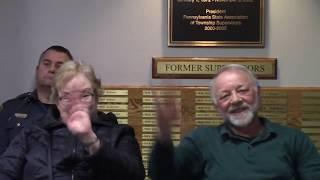 West Rockhill Township Supervisors Meeting  2-20-2019  Part 2 of 2