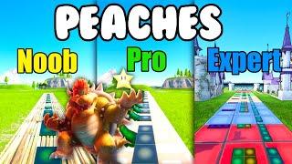 Peaches - The Super Mario Bros. Movie (Fortnite Music Blocks) Noob vs Pro vs Expert