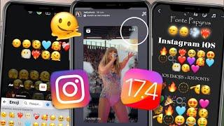 INSTAFLOW IOS v18 ACTUALIZADO 2024 INSTAGRAM estilo IPHONE con EMOJIS IOS y BORDE CURVO en REELS