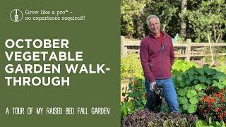 A Tour of the Fall Vegetable Garden | with Joe Lamp'l