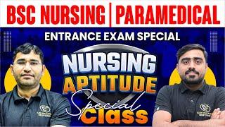 NURSING APTITUDE CLASS FOR BSC NURSING | NURSING APTITUDE PYQ FOR BSC NURSING EXAM | BY VIJAY SIR