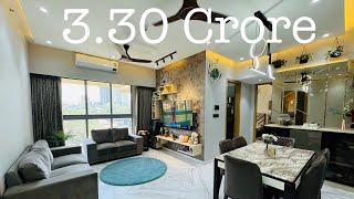 3.30 Crore,2.5 bhk Fully Furnished with Electronics, Brand New Apartment.