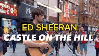 Ed Sheeran was in the BACK while I was singing! | Ed Sheeran - Castle On The Hill