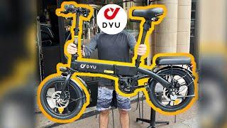 DYU A1F Electric Bike | Compact Folding e-Bike