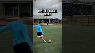 Types of Football Passes 