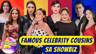 Famous Celebrity Cousins sa Showbiz