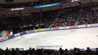 Vincent Zhou Mens Freeskate Skate America 2021 Gold Medal