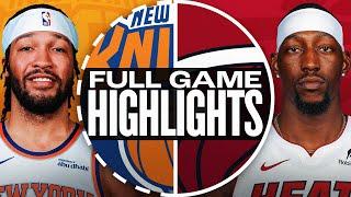 Game Recap: Knicks 116, Heat 112