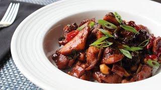 Spicy Caramel Chicken Recipe - How to Make Sticky Spicy Chicken